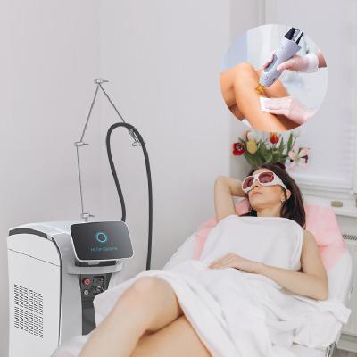 China 755nm Alexandrite Laser 1064nm Long Pulse Nd Yag Laser Hair Removal Stationary Candle for sale