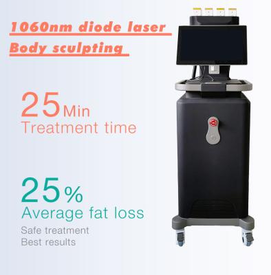 China 1060nm Diode Laser Slimming Body Contouring Machine with Advanced TEC Cooling System for sale