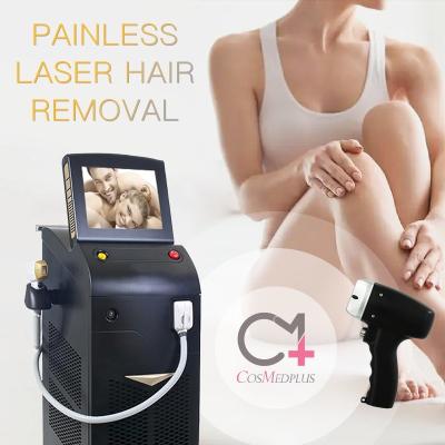 China High Power 1600W Whitening Diode Laser Hair Removal Machine 3 Wavelength 755 808 1064 for sale