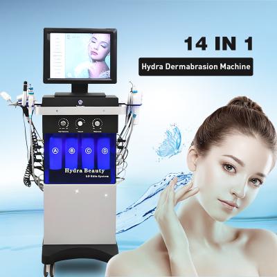 China 5Mhz RF Frequency Skin Lifting Oxygen Injection Hydra Microdermabrasion Beauty Machine for sale