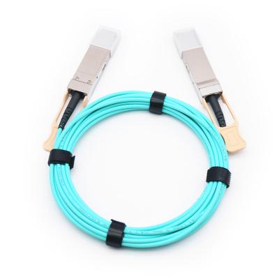 China FTTX 100G QSFP28 to QSFP28 100gbps aoc cable AOC-Q-Q-100G-3M for sale