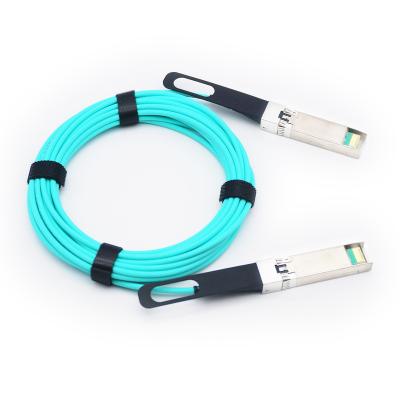 China FTXX 10G SFP+ AOC Cable Active Optical Cable 1m SFP+ To SFP+ 10G AOC Cable SFP-10G-AOC1M for sale