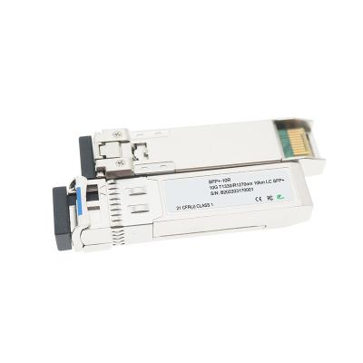 China FTXX SFP-10G-BXU SFP Module 10G BiDi SFP+ Compatible Simplex Transceiver Module 1270nm/1330nm 10km 20km DDM LC SMF for sale