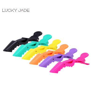 China Super Strong Spring For A Hold Salon Top Clips For Hair Section Alligator Plastic Hair Clips For Woman for sale