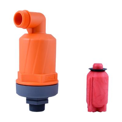 China Kinetic Airvent and Vacuum Relief Air Release Valve Accessory for Sprinkler Irrigation zu verkaufen