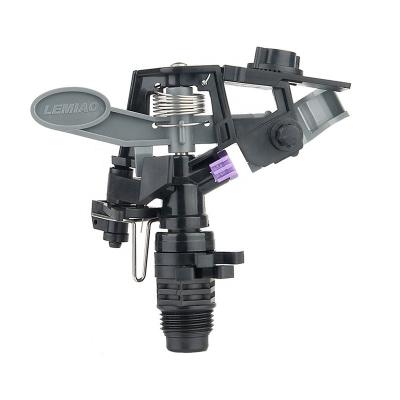 Cina 1/2'' Controllable Angle-Impact Arm Irrigation Sprinkler Heads Normal Style and Advantage in vendita