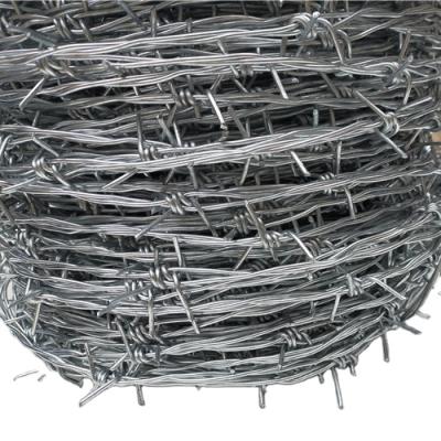 China Fencing Supply Galvanized Barbed Wire Prison Wire Mesh /PVC Coated Barbed Wire Free Price Packing for sale