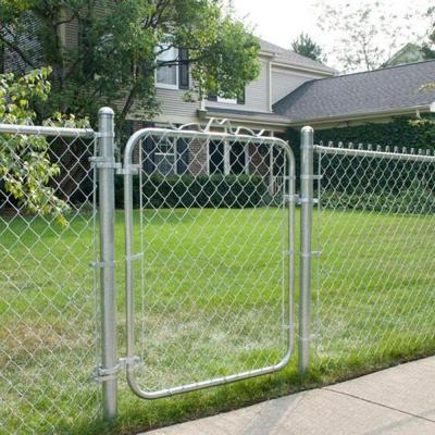 China Easily Assembled Hot Dipped Galvanized Chain Link Fence Price / PVC Coated Chain Link Fence for sale