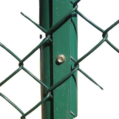 China Easily Assembled Wire Mesh Price Philippines Diamond Gold Chain Link Wire Mesh Cyclone Fence for sale