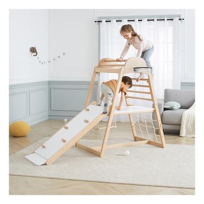 China Asweets Kids Indoor Furniture Kids Indoor Exercise Playground Climbing Equipment Toys Wooden View for sale