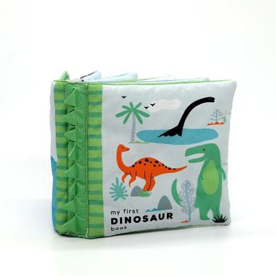 China Asweets Baby Cloth Book My First Dinosaur Ecological Educational Toys 1101400110 Animal Book Book for sale