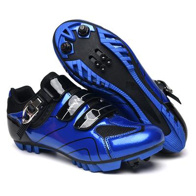 China New Style Four Seasons Lock Road Bike Power Sneaker Mountain Bike Cycling Sports Hard Bottom Shoes Damping Shoes for sale