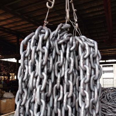 China Conveyor Marine Chain U1 U2 U3 Studless Link Anchor Chain With IACS Membership Certificate for sale