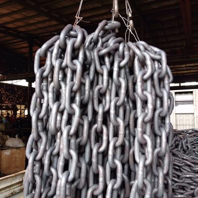 China Conveyor Marine Chain G2 G3 Studless Link Anchor Chain With IACS Member Certificate for sale