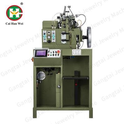 China Silver Jewelry Chain Making Machine , Figaro Chain Making Machine for sale