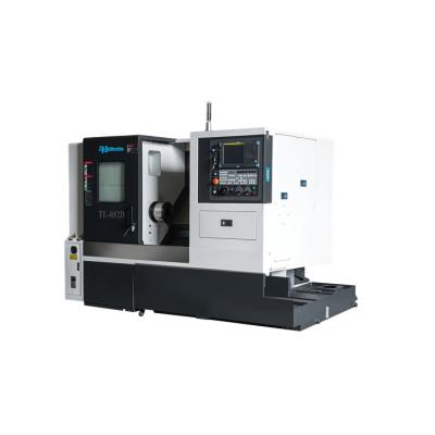 China Hotels TL-052D Dual Spindle Turning And Milling Composite Production Line Inclined Rail CNC Lathe for sale