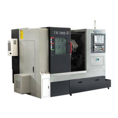 China Hotels YH 200H Dual spindle and milling composite inclined turning center china cnc machining centers for sale