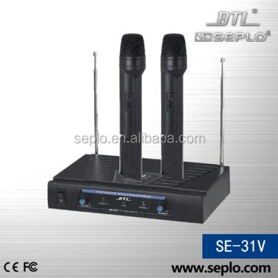 China Professional Cheap Price VHF Wireless Microphone SE-31V SE-31V for sale