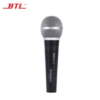 China Professional Handheld Microphone BTL Widely Used Wired Microphone For Karaoke for sale