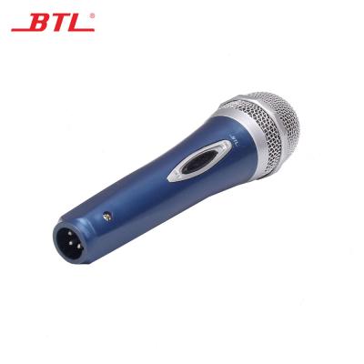 China Handheld Microphone BTL Series Home Studio Karaoke Wired Microphone for sale