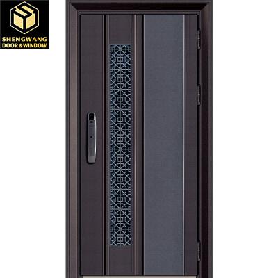 China Luxury Front Stainless Steel Garden Gate Oxidation Resistance Aluminum Swing Door for sale