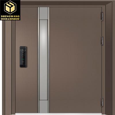 China Customized Copper Door Sliding Screen Residential Bedroom Aluminium Sliding Doors for sale