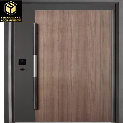 China Aesthetics Bedroom Aluminium Frame Sliding Glass Door Customized Aluminium Front Doors For Homes for sale