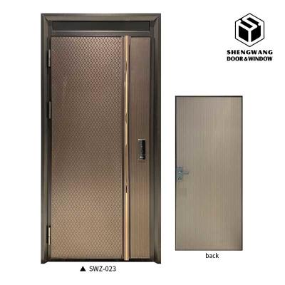 China Golden Villa Soundproof Aluminum Room Door Customized Color for sale