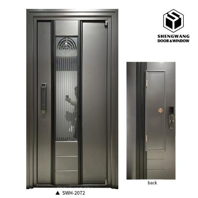 China Swing Aluminum Garden Gate Secure Multi Point Locking System Aluminium Side Gates for sale