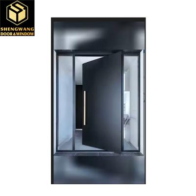 China Hotel Villa Aluminium Klaagglasdeuren Appartement Aluminium Bifold Glasdeuren Te koop