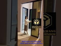 kindergarten room customized color all aluminum door with eco-friendly