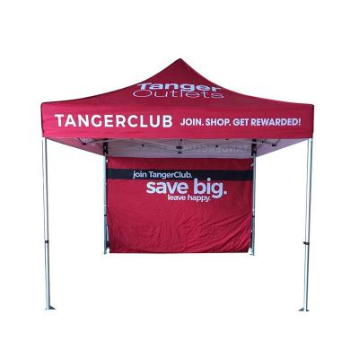 China Water Make Promotional Glamdisplay 10x10 Logo Printing Custom Advertising Pop Up Aluminum Event Folding Marquee 3m Gazebo For Heavy Duty Banner Printing for sale