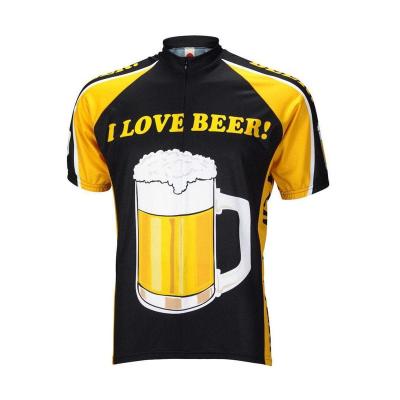 China Wholesale Cheap Breathable Custom Logo Quick Dry Anti-Bacterial Short Sleeve Recycled Bike Shirts Cycling Tank Top for sale