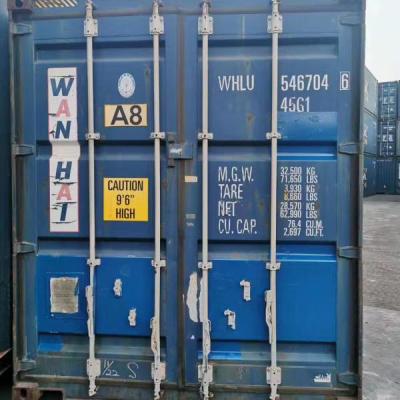 China Shop Products 20ft 40ft Used Shipping Container For Sale In Guangzhou for sale