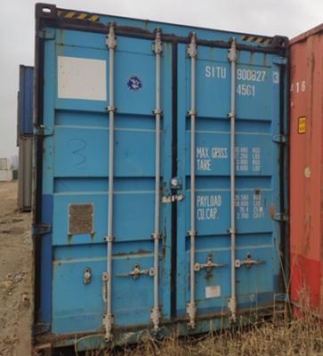 China Store Products 20ft Used Shipping Container For Sale Export SOC Container In Tianjin Port for sale