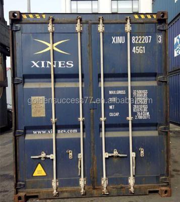 China Store High New Products Tianjin 40ft Dry Shipping Container 40HC Cube Container (HQ) for sale