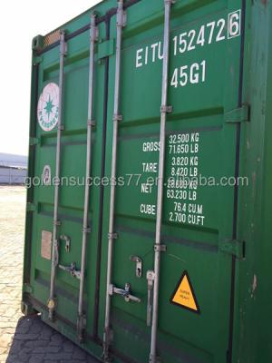 China Store Products Tianjin Ocean Agent 40HQ Second Hand Container Used for sale