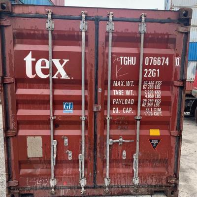 China Storge Cargos Used Container Second Hand Container For Sale In China for sale