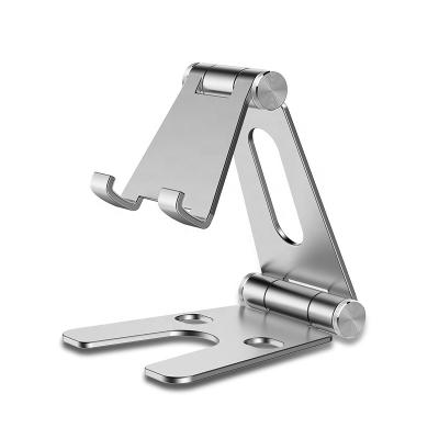 China 2020 Popular Aluminum Cell Phone Lazy Stand Adjustable Portable Folding for sale