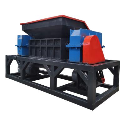 China Factory High Quality Industrial Paper Wood Scrap 800 Double Shaft Plastic Shredder Machine Recycling for sale