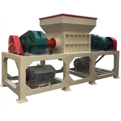 China Factory Waste Plastic Film Woven Bag Recycling Roll Twin Rotor Single Shaft Double Shaft Shredder Machine for sale