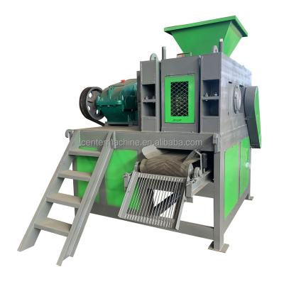 China Square Briquette Machine Oval Shape Rolling Ball Press Charcoal Briquette Charcoal Machines Shops Charcoal Building Material Stores for sale