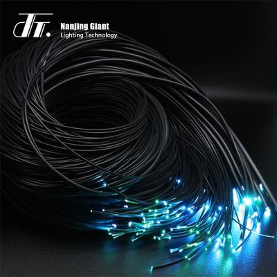 China Illumination Transmission Custom Factory PE / PVC Sheathed Endglow / EG Fiber Cable for sale