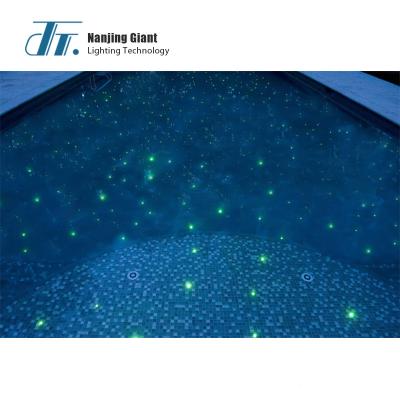 China Swimming Pool Lighting Waterproof Heatproof Fiber Optic Lighting Kit Starry Pool Lights for sale