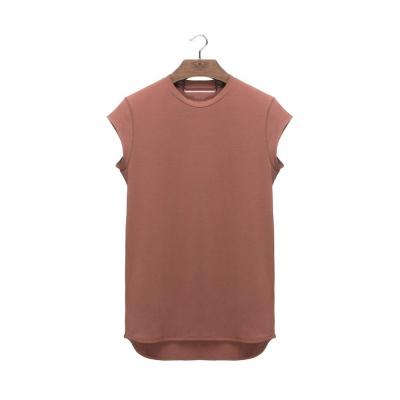 China Singlet QUICK DRY Edge Muscle Men Bodybuilding Sleeveless Gym Sports Tank Top Pink for sale