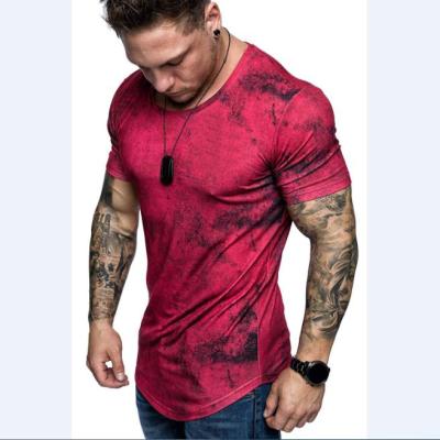 China Summer Sustainable Mens Sleeve Shorts Fitness Sports Tank Top Workout Shirts for sale