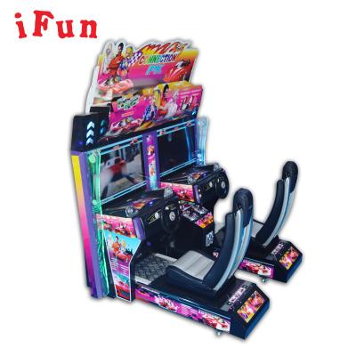 China Coin Operated Outdated Car Racing Game Machine For Game Center Amusement Park L2000*W2250*H2400mm for sale