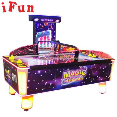 China Metal+Wood+Blister Ifun Park Magic Multi Balls Air Hockey Table Air Hockey Coin Operated Game Machine For Sale for sale