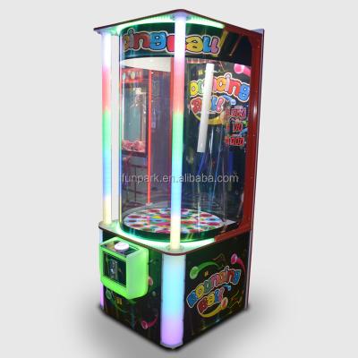 China Coin Operated Lucky Ball Lottery Redemption Ticket Happy Bouncing Game Machine For Sale L85*W95*H160(cm) for sale