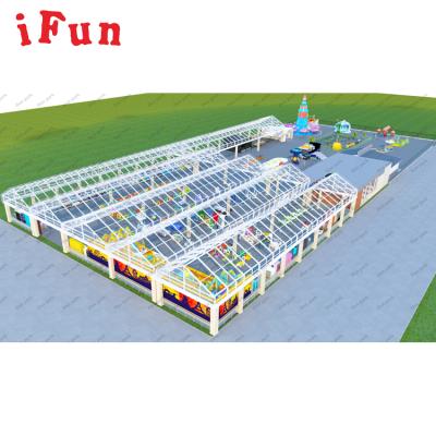 China Ifun 4000 Square Meters Coin Operated Park Game Area Kids Video Games 4000sqm 43055sqft for sale